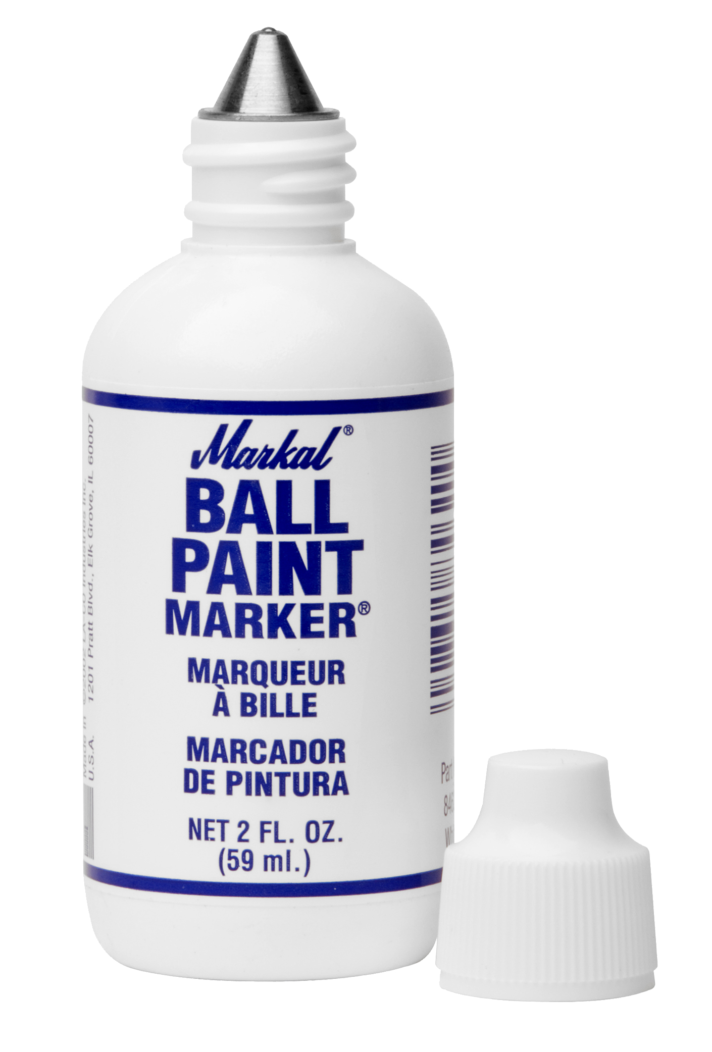 Marker, ball paint white